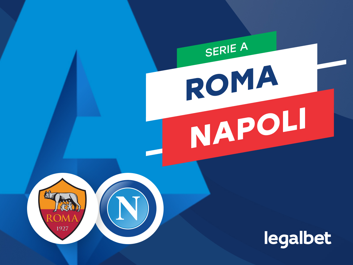 Mario Gago: Apuestas y cuotas Roma - Napoli, Serie A 2022/23.