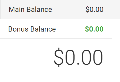 Check the minimum withdrawal amount