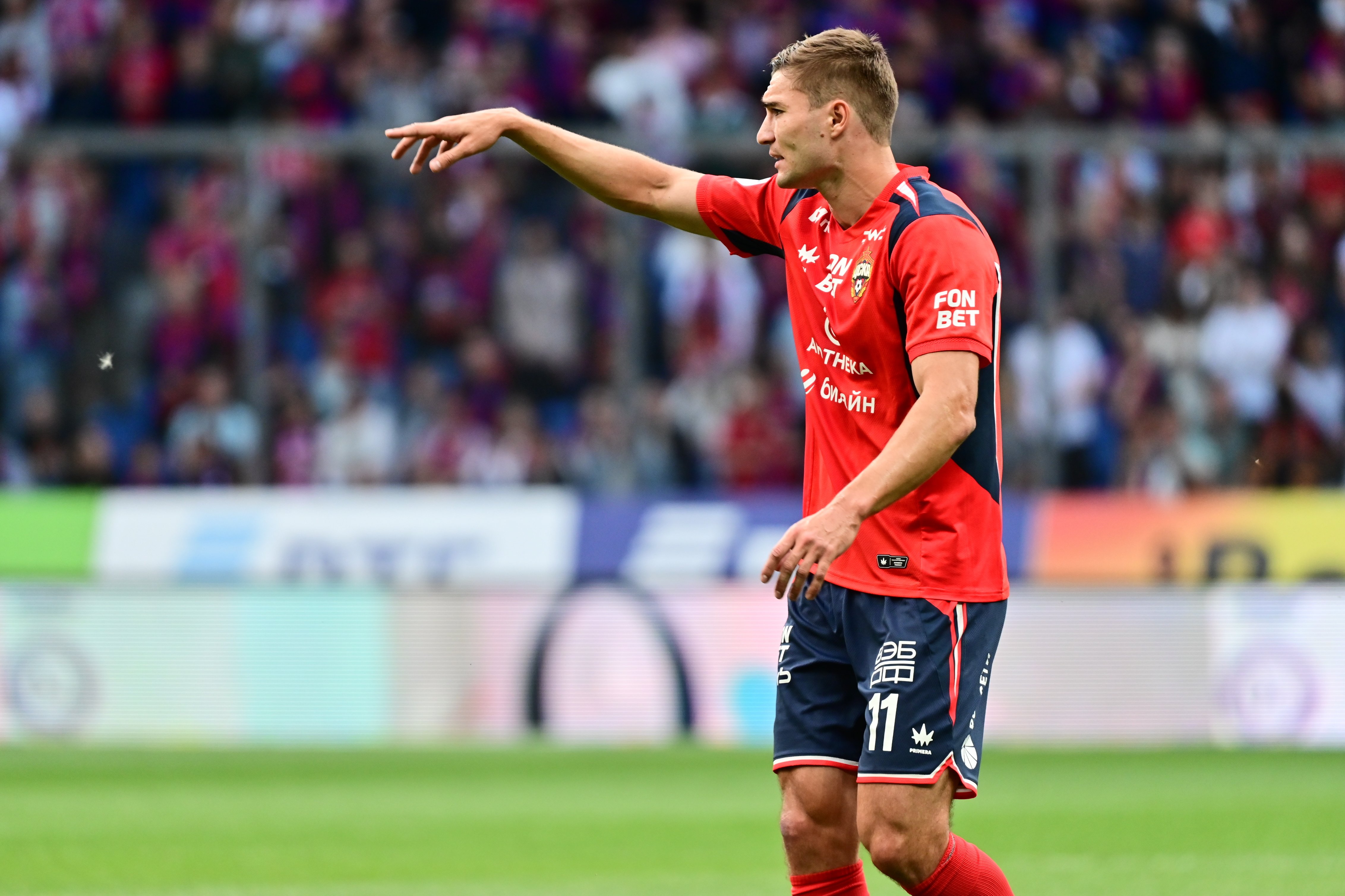 ЦСКА переиграл «Оренбург» и вышел на первое место в таблице РПЛ.