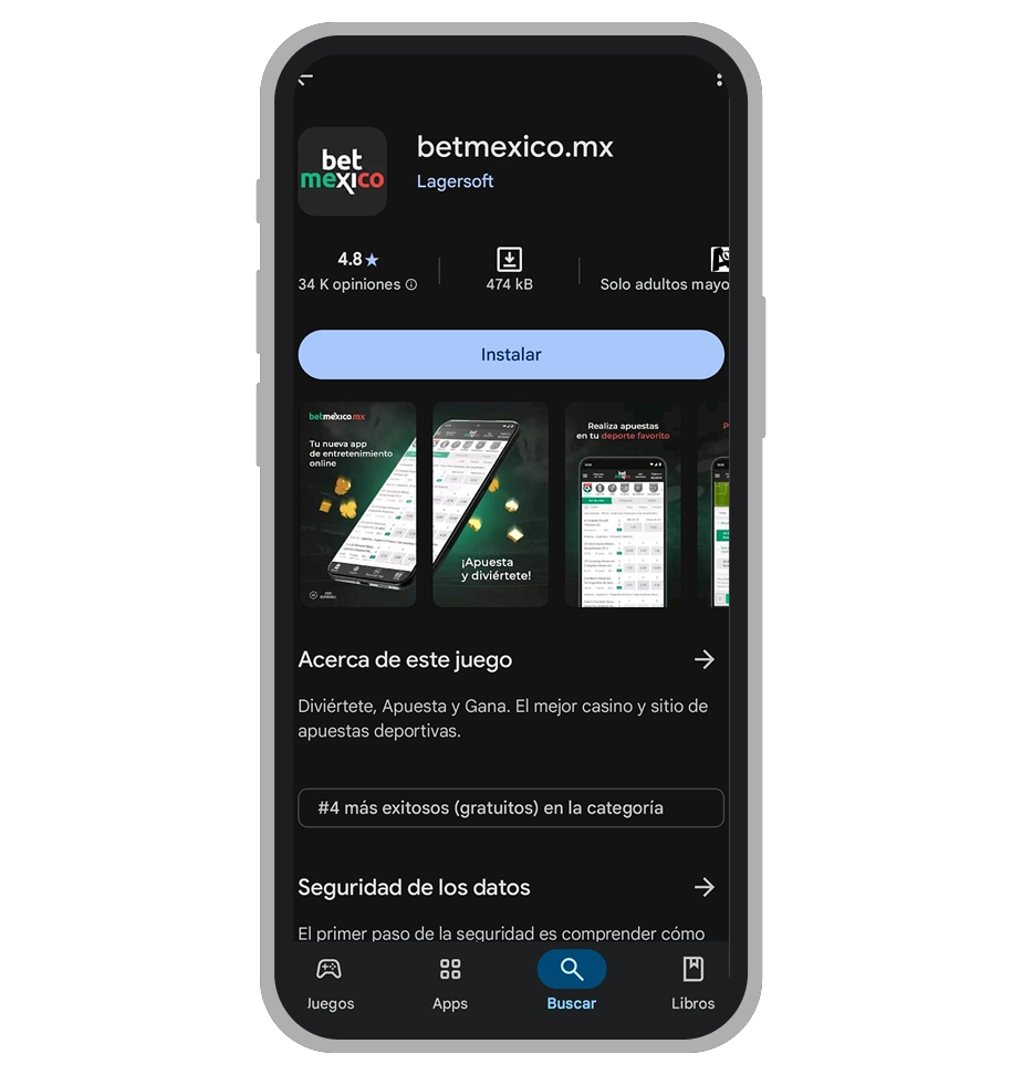 Descargar Betmexico App en Android
