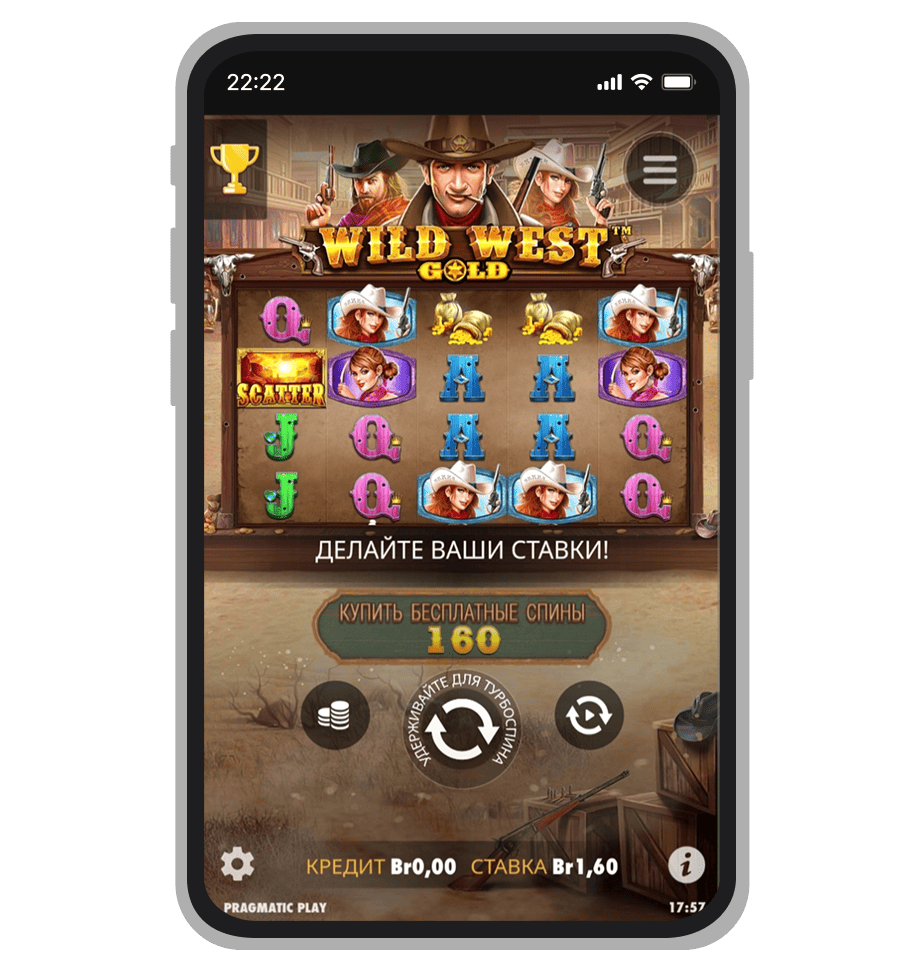 Видеослот Wild West Gold