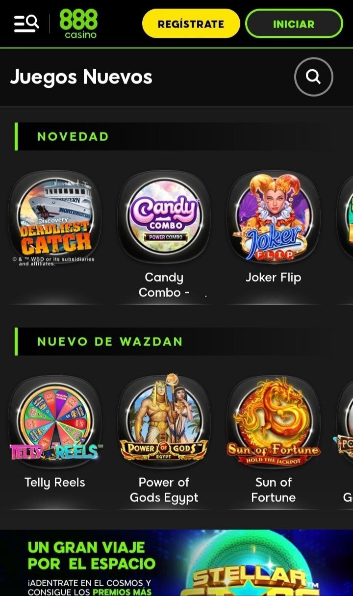 Juegos Nuevos. 888 Casino