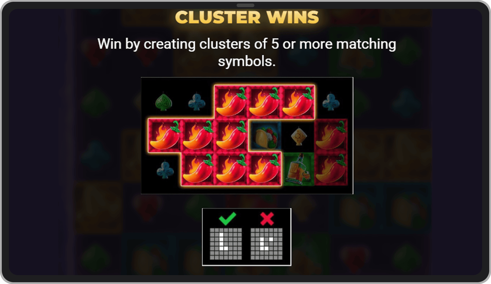 Скриншот с правилами