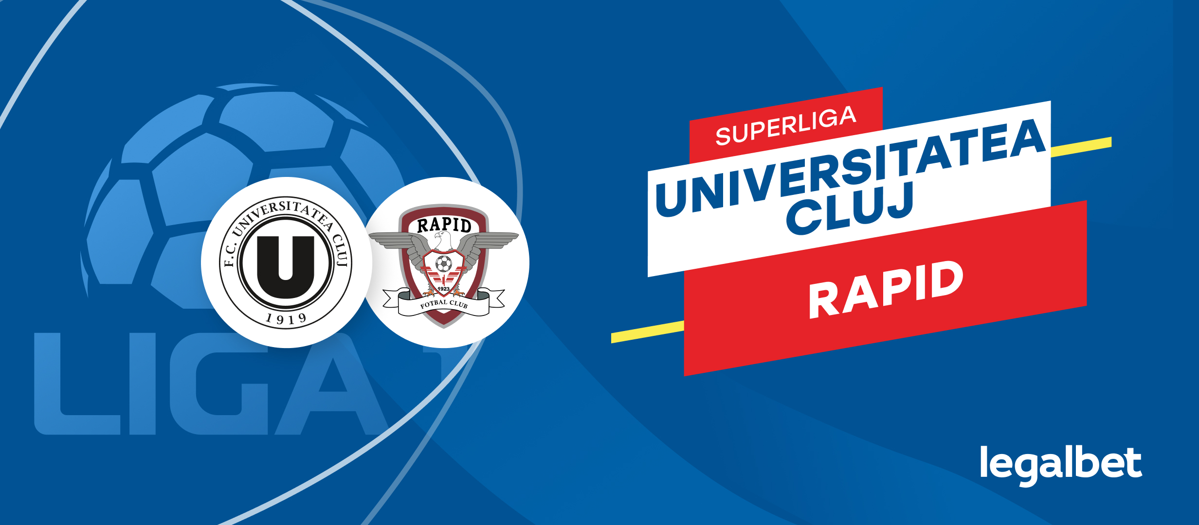 Universitatea Cluj - Rapid: cote la pariuri si pronostic