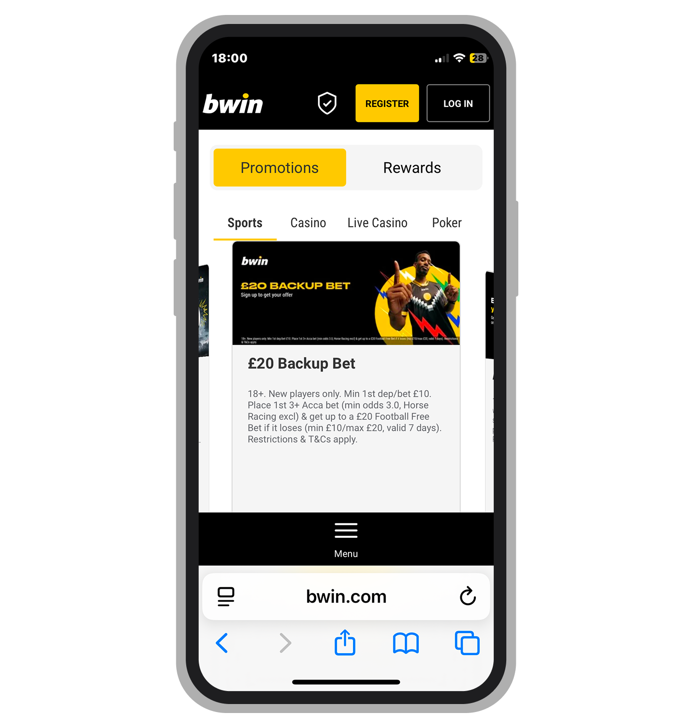 Bwin sign up offer