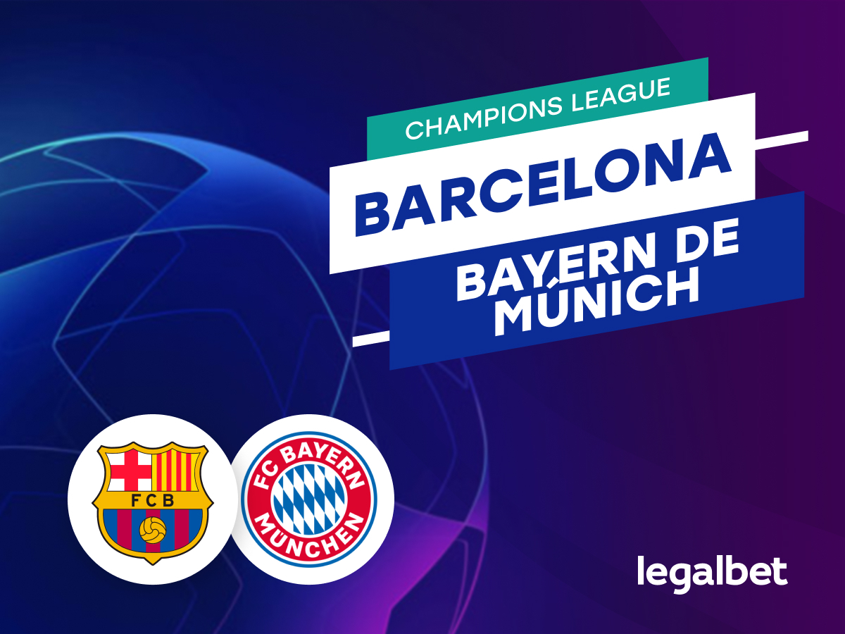 Antxon Pascual: Apuestas y cuotas Barcelona - Bayern Múnich, Champions League 22/23.