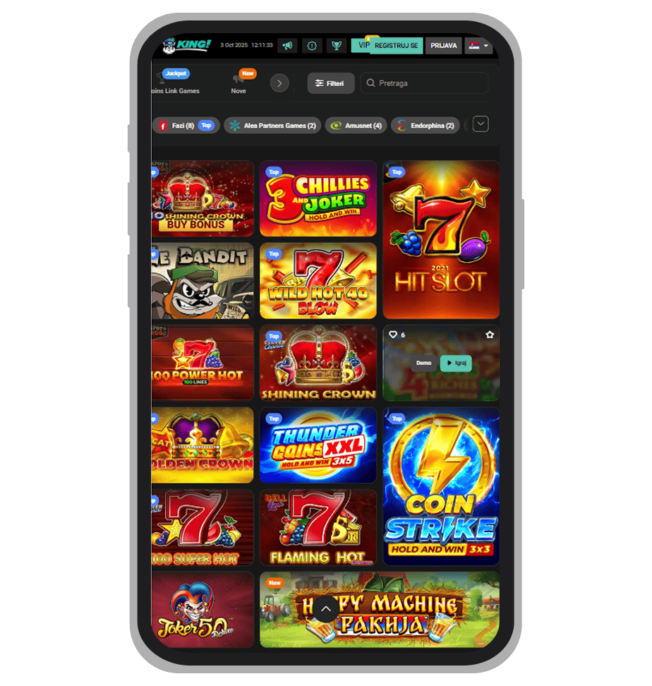 Shining Crown u ponudi King igara