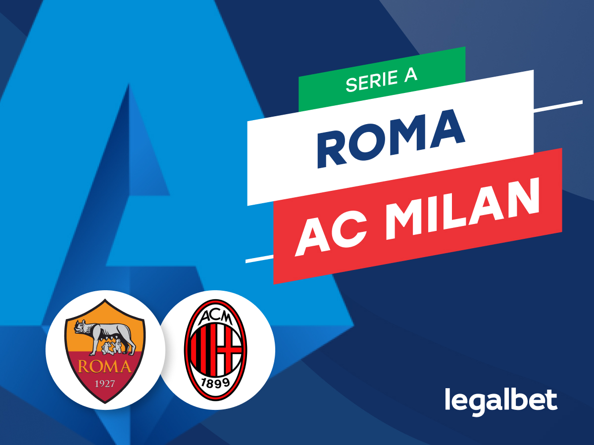 Mario Gago: Apuestas y cuotas Roma - AC Milan. Serie A 2021/22.