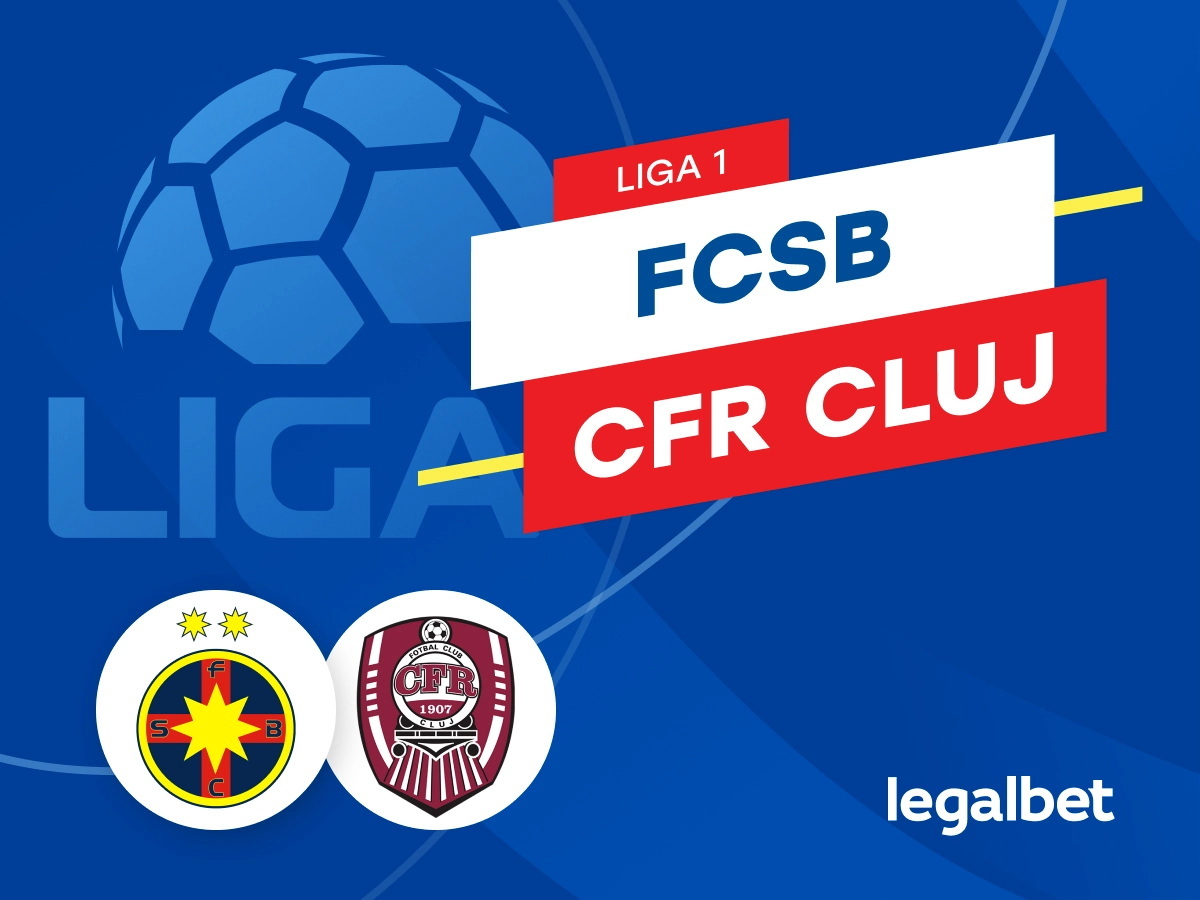 Karbacher: FCSB - CFR Cluj: cote la pariuri si statistici.