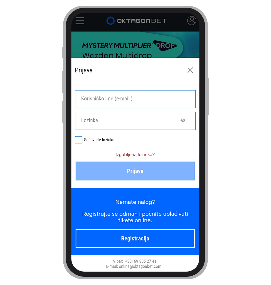 OktagonBet registracija