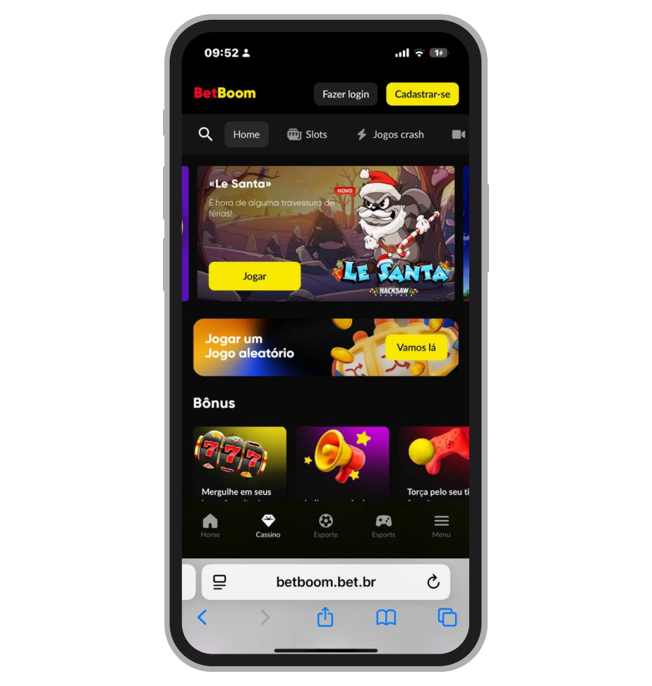 Cassino da plataforma BetBoom 