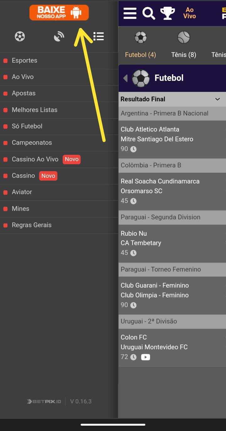 Como Baixar o app da Betpix