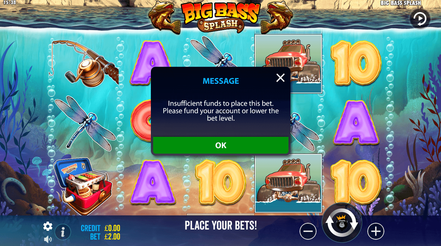 The Big Bass Splash slot