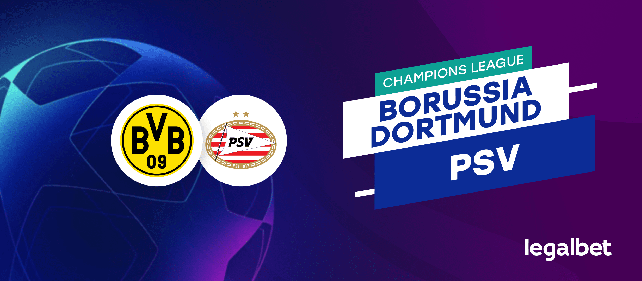 Borussia Dortmund -  PSV Eindhoven | Ponturi şi cote la pariuri
