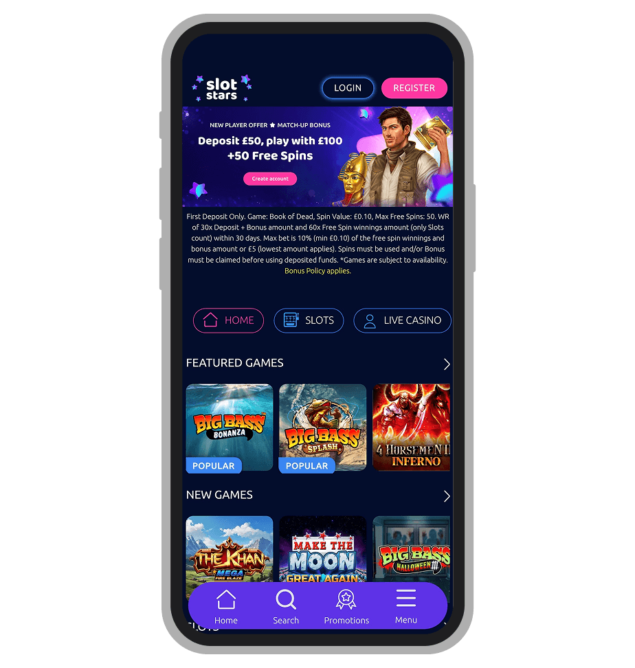 Slot Stars Home Page