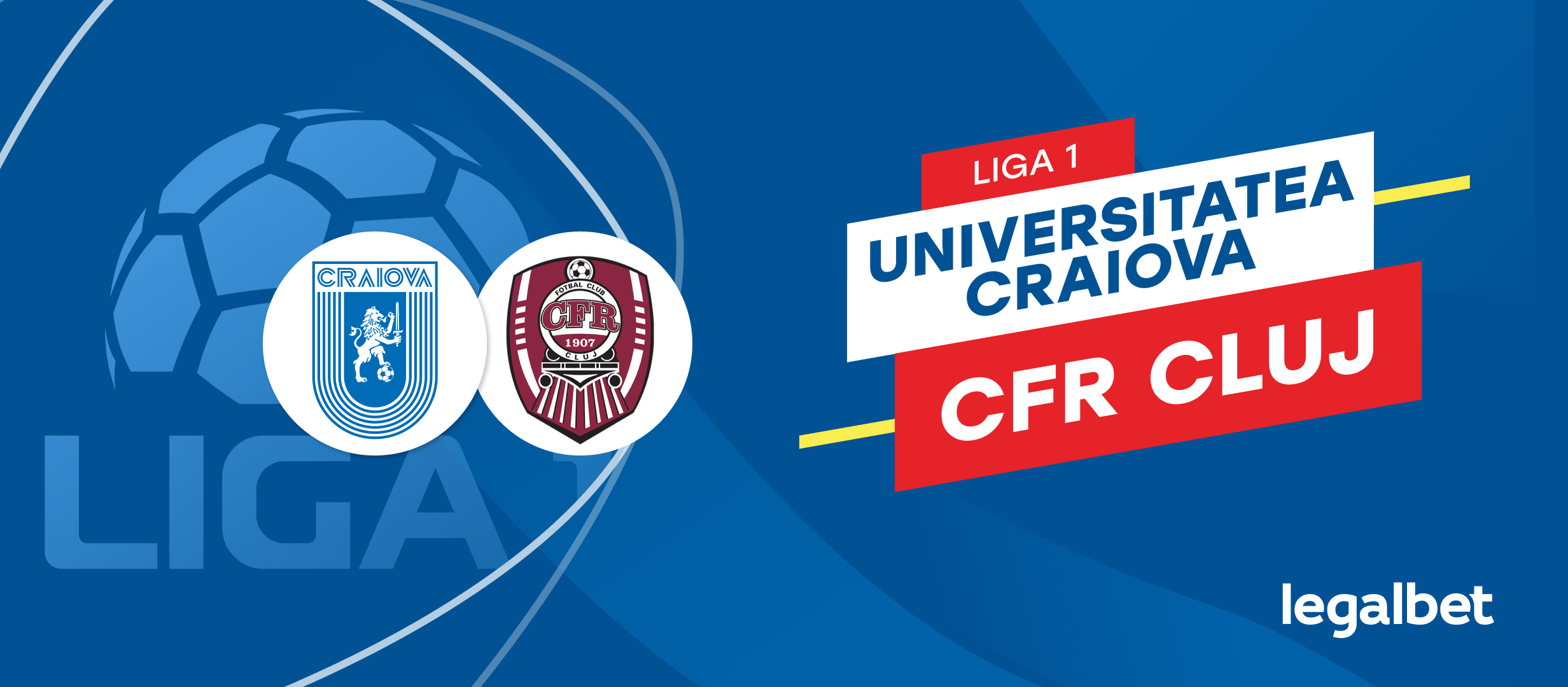 Universitatea Craiova - CFR Cluj: cote la pariuri si statistici