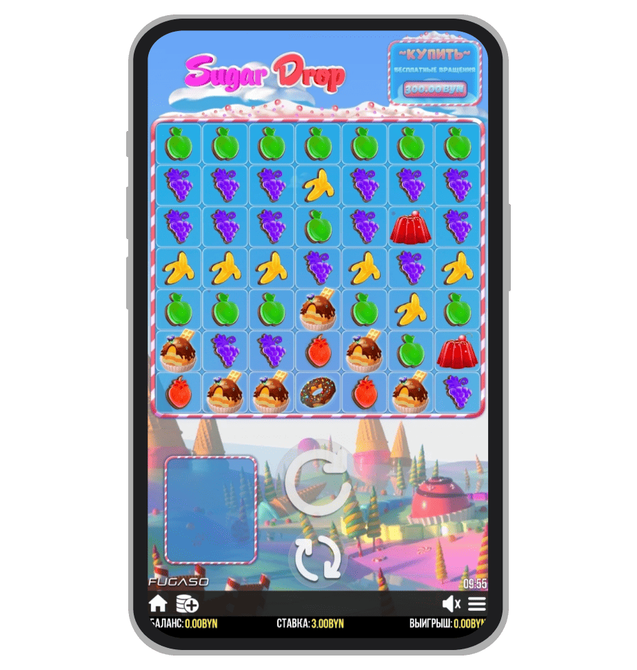 Видеослот Sugar Drop