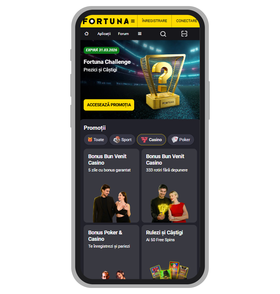 Promoții la Fortuna Casino