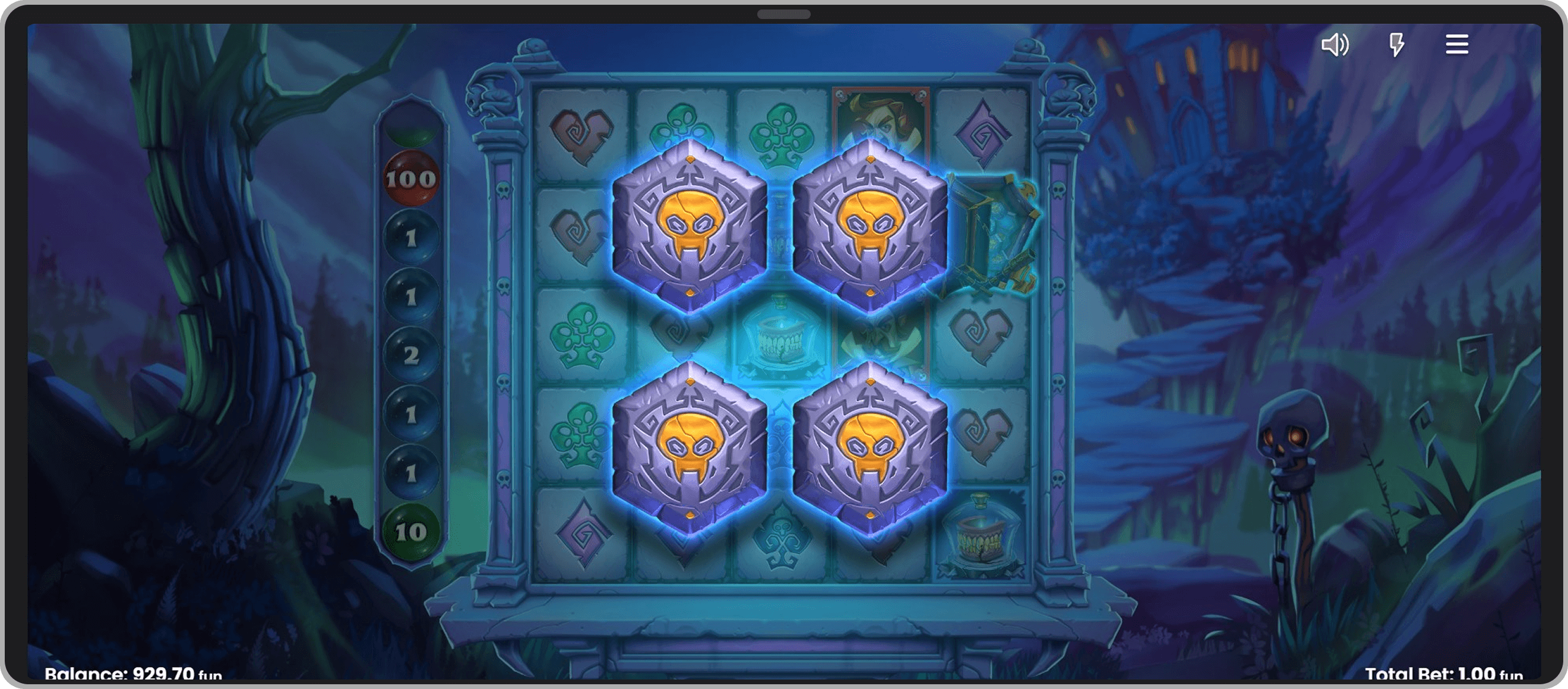 Ecran alegere Coffin Drop