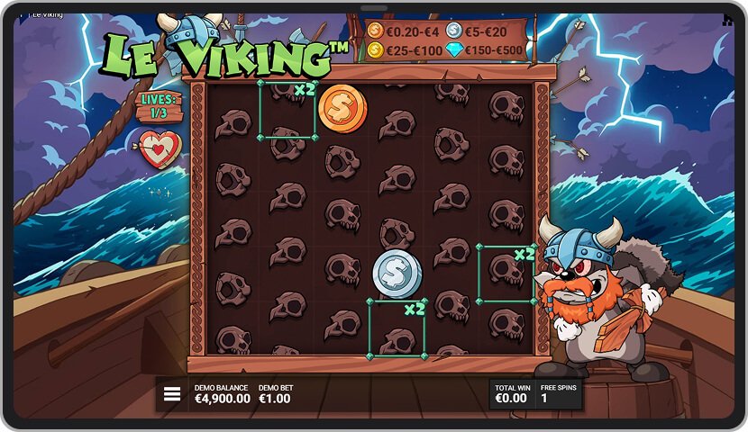 Bonus game Berserk FS