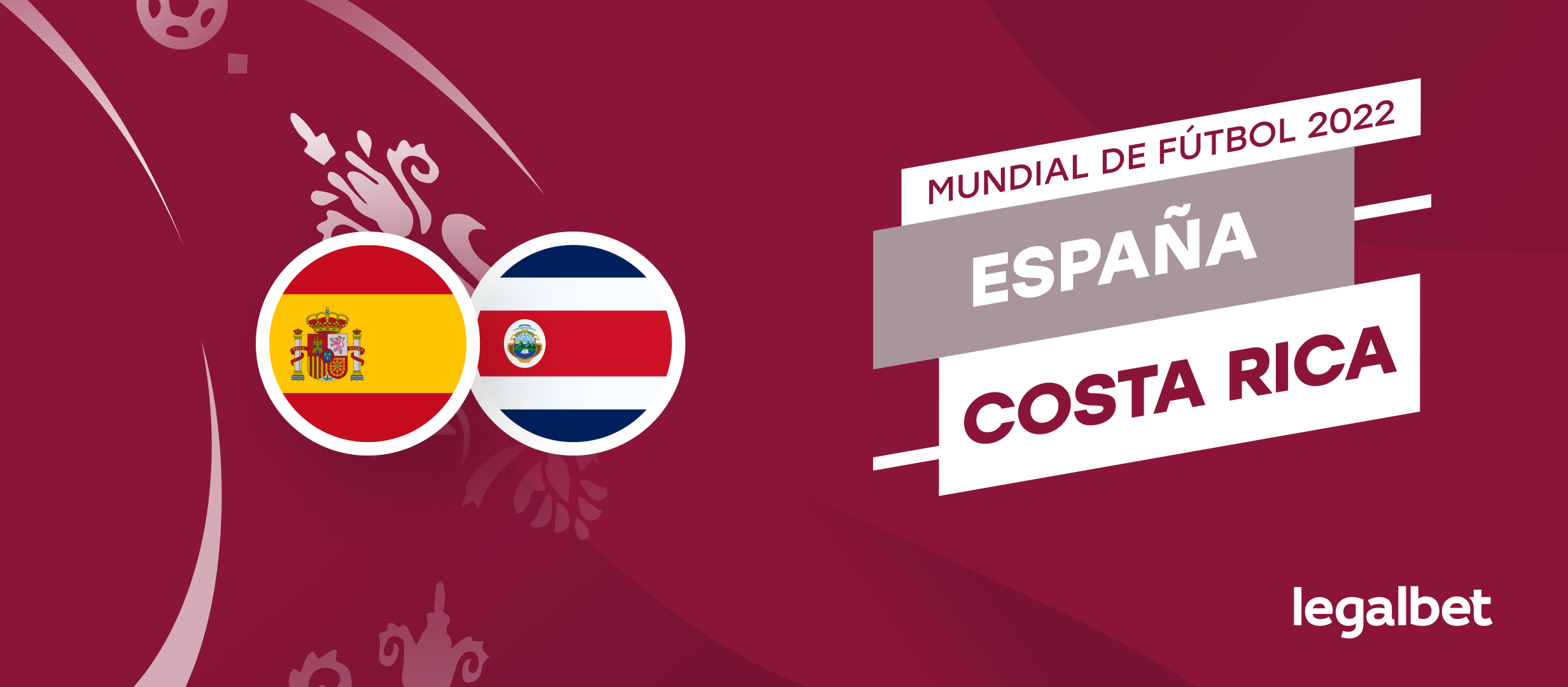 Apuestas y cuotas España - Costa Rica, Mundial 2022