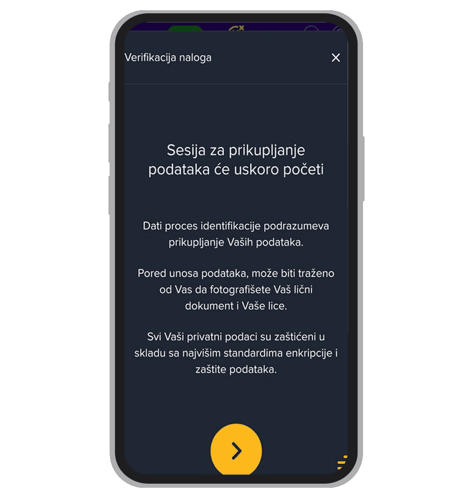 Otpremanje dokumenata za verifikaciju