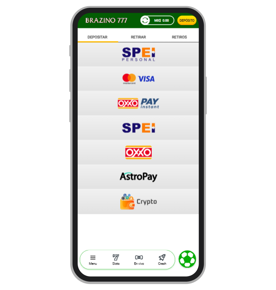 Métodos de depósito