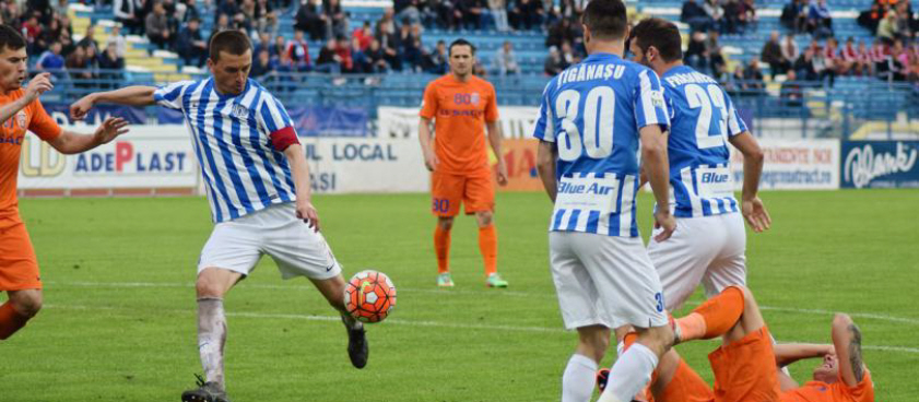 CSMS Iasi - Hajduk Split. Pontul lui Mihai Mironica