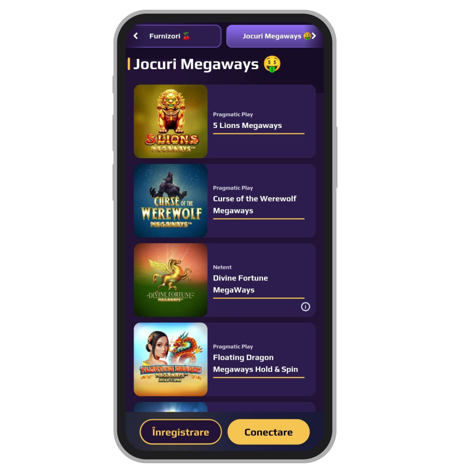 Jocuri Megaways Casino Royale