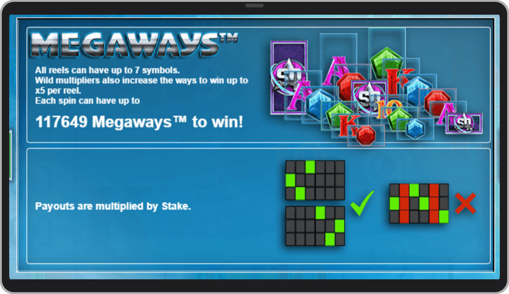 Скриншот с правилами