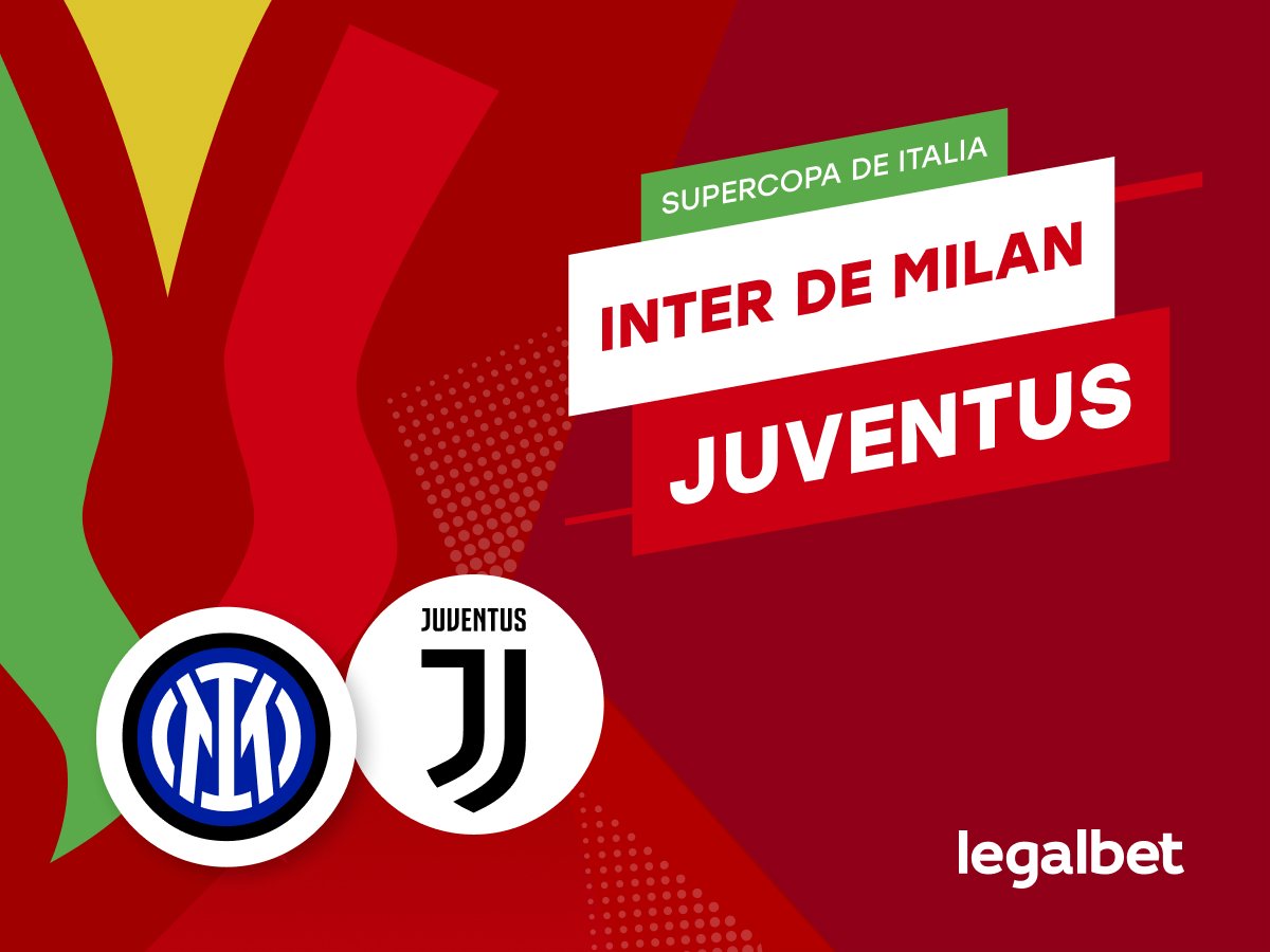 Mario Gago: Apuestas y cuotas Inter de Milán - Juventus, Supercoppa Italia 2021.