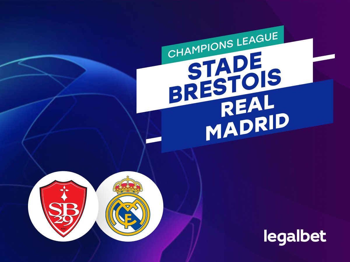 Legalbet.es: Pronóstico Stade Brestois vs Real Madrid: UEFA Champions League 24-25.