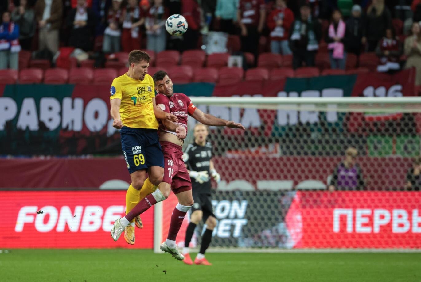 «Ростов» в меньшинстве нанёс «Рубину» третье поражение подряд.