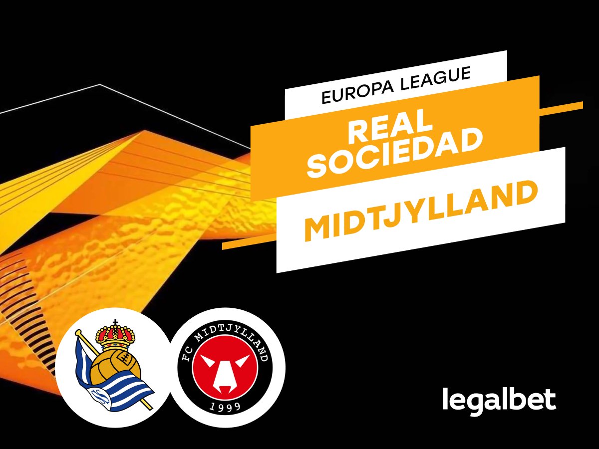 Legalbet.es: Pronóstico Real Sociedad vs Midtjylland UEFA Europa League 24-25.
