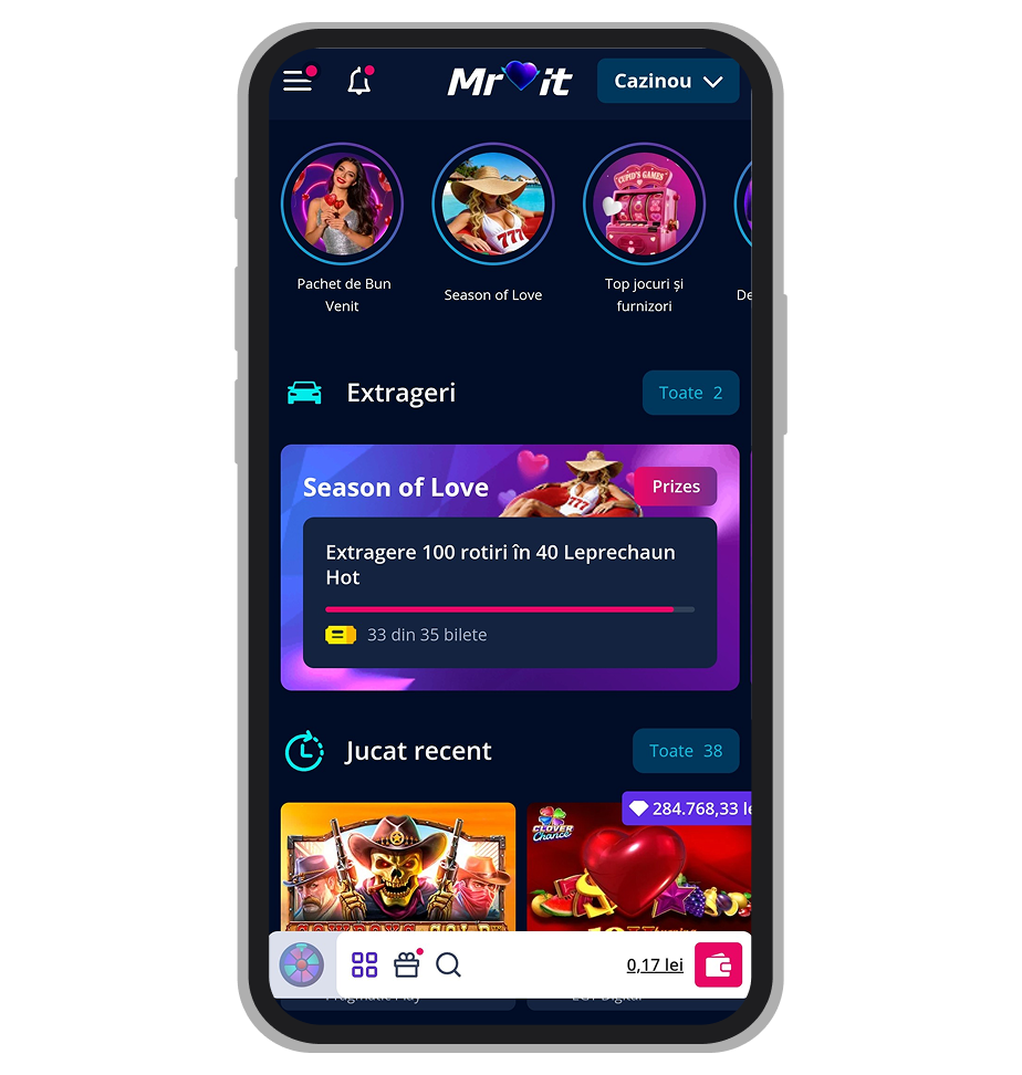 Pagina Mr Bit Casino mobile