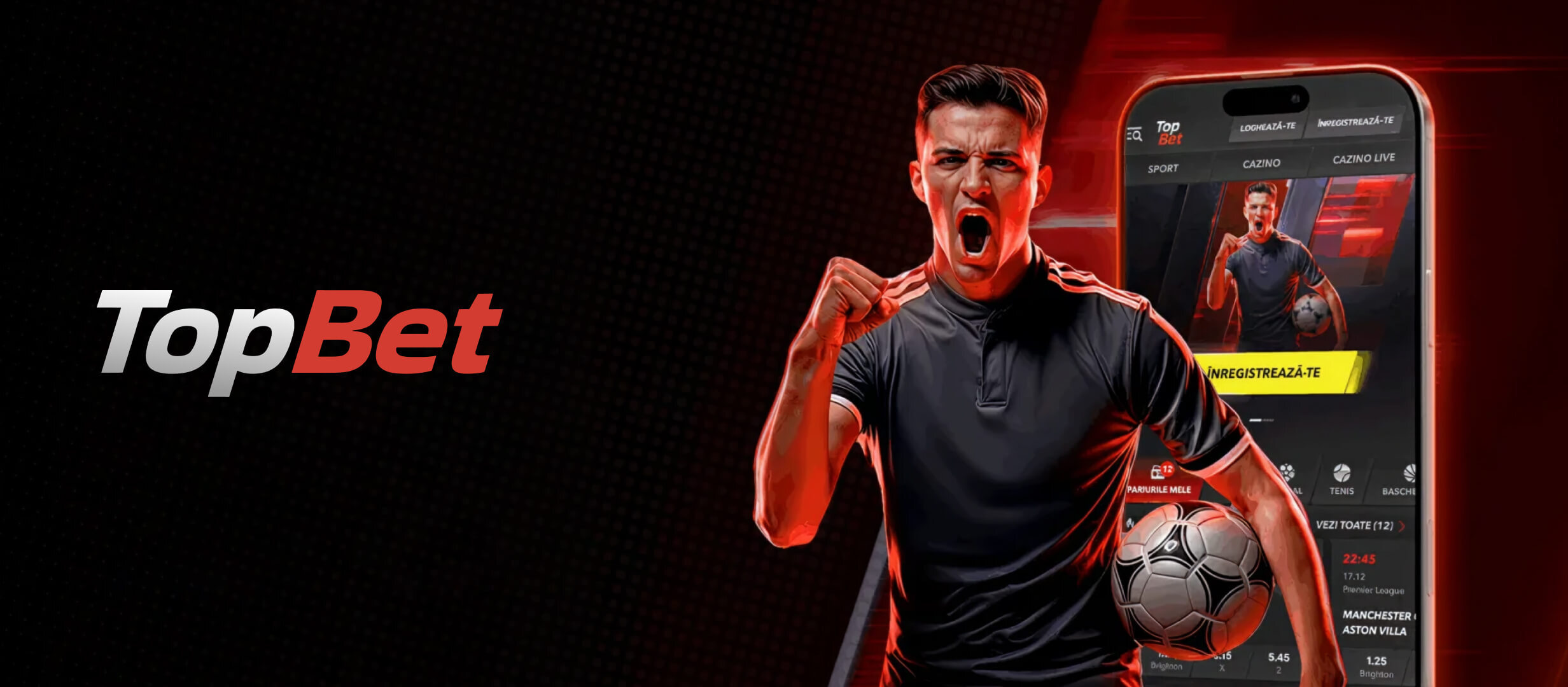 Сash bonus TopBet 800 RON.