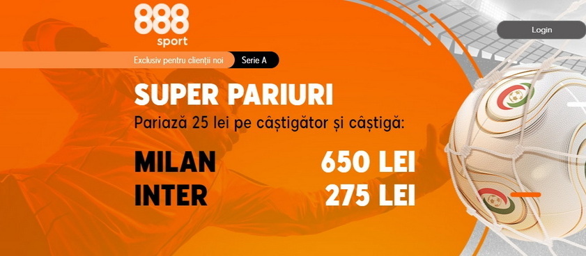 Pe cine pariezi în "Derby della Madonnina"? Cota 26.00 AC Milan sau cota 11.00 Inter Milano?