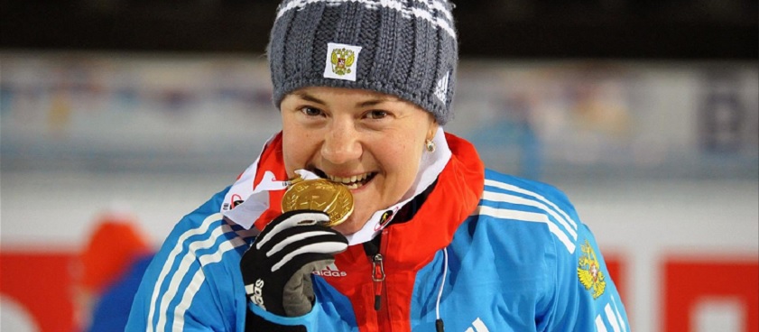 Biatlon: Ekaterina Yurlova v Iryna Kryuko. Pontul lui Gavan