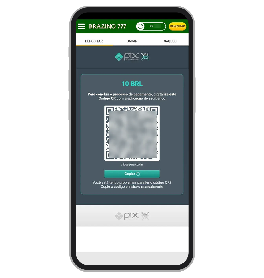 Faça o pagamento com código em qualquer app bancário