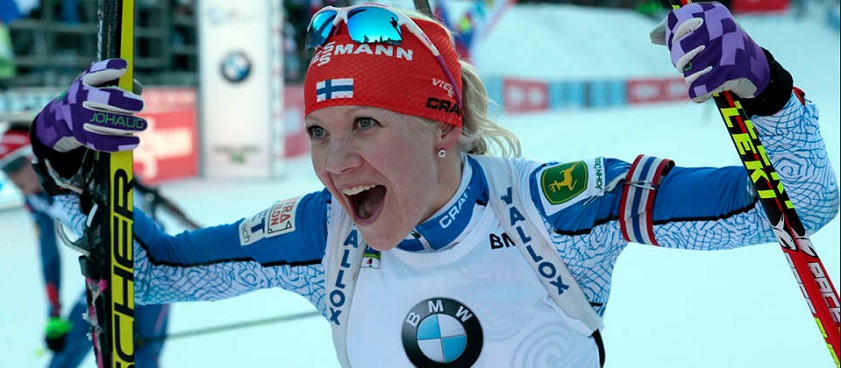 Biatlon: Kaisa Makarainen v Tiril Eckhoff. Pariul lui Gavan