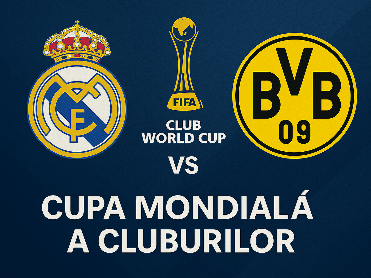 Real Madrid - Borussia Dortmund - ponturi pariuri sferturile Campionatului Mondial al Cluburilor
