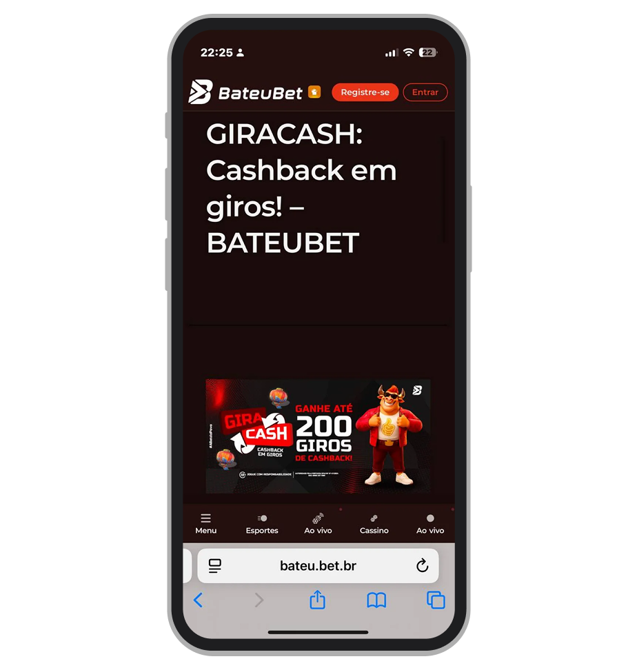 A promoção com cashback GIRACASH