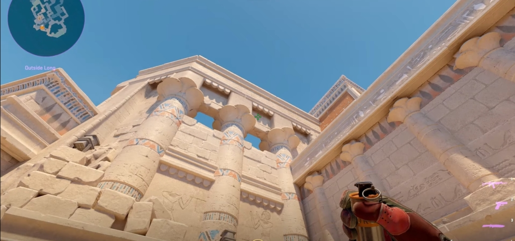 Смок с руин на правую часть плента B