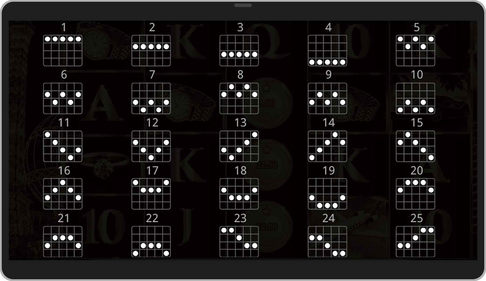 Линии выплат