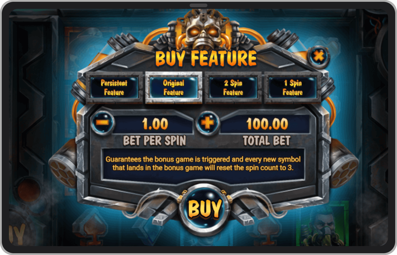 Meniu bonus de cumpărare