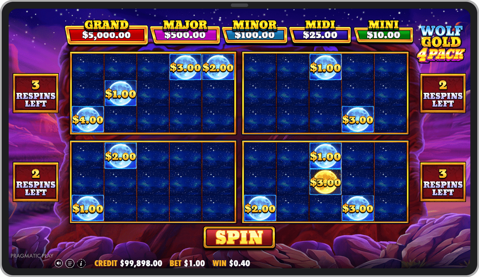 Bonus mode