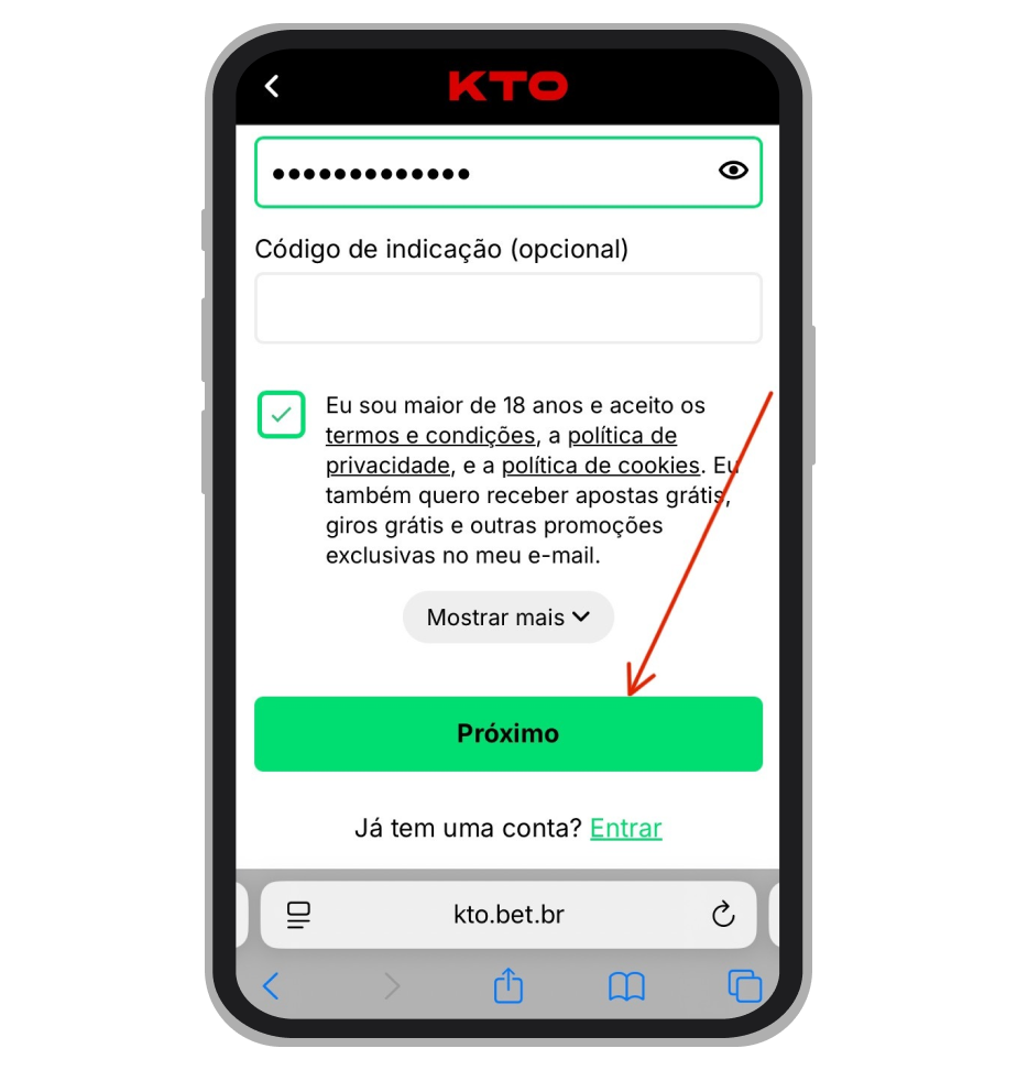 Formulário de cadastro