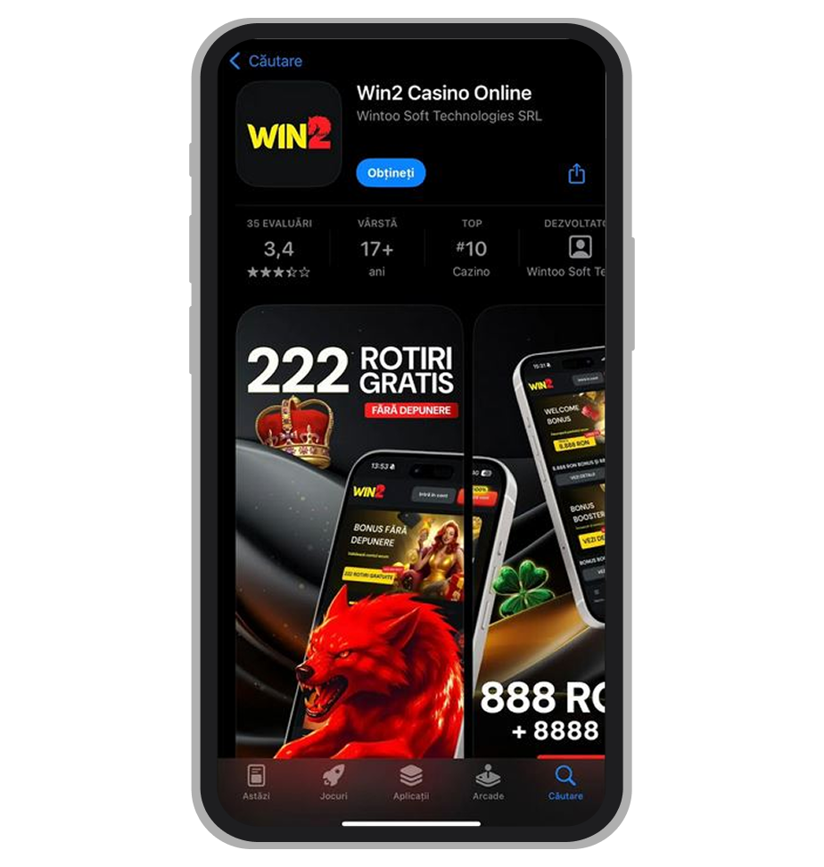 App Store Win2 Casino