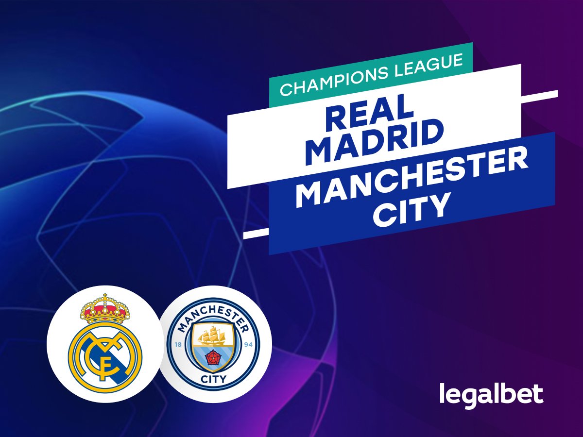 Legalbet.es: Pronóstico Real Madrid vs Manchester City: Champions League 2024-2025.