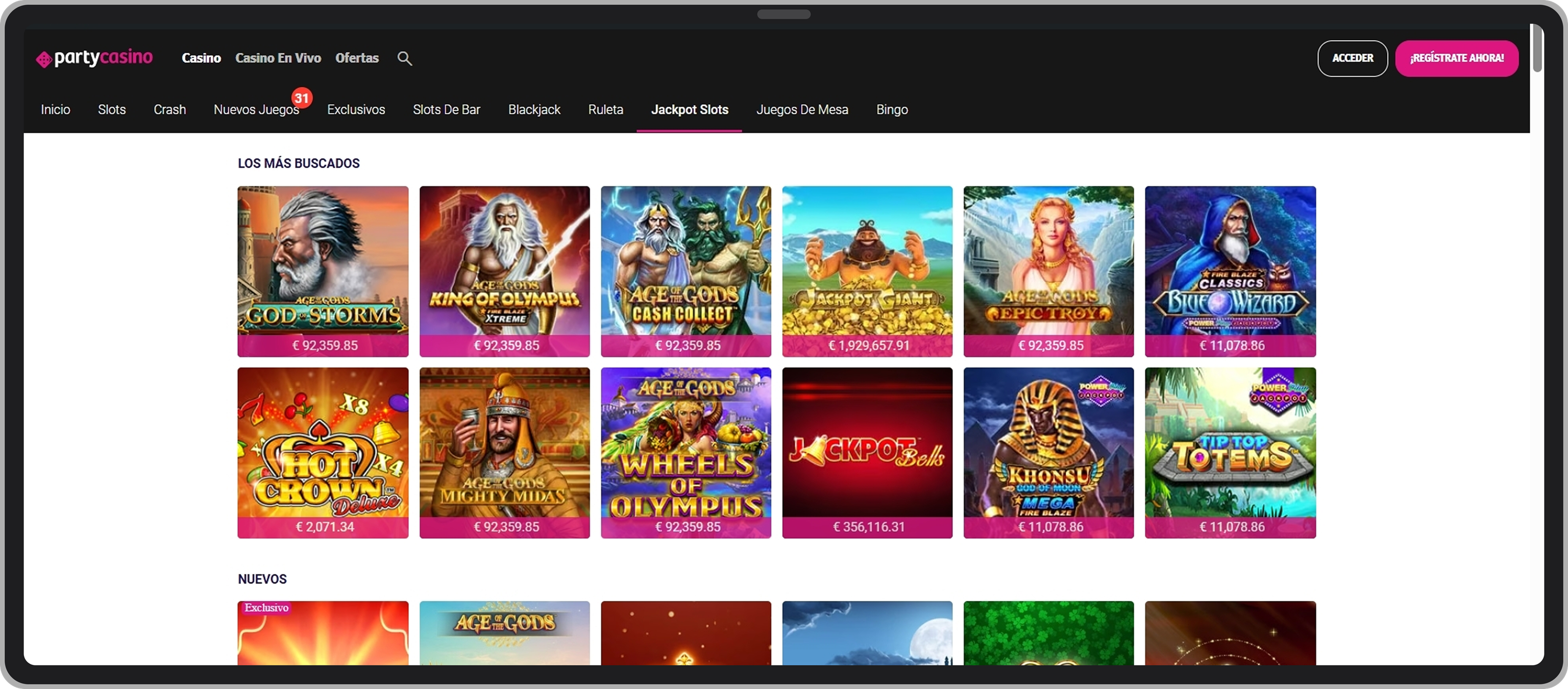 Jackpots